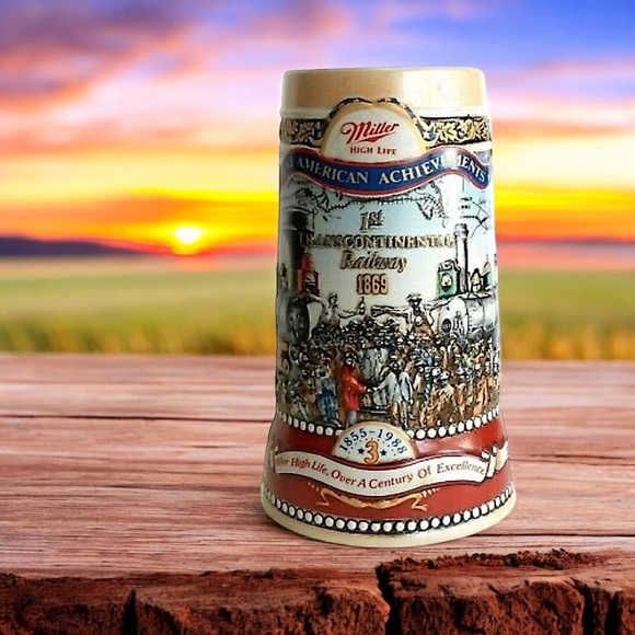 Miller High Life Stein, a tribute to Great American Achievements. - Picture 14 of 16